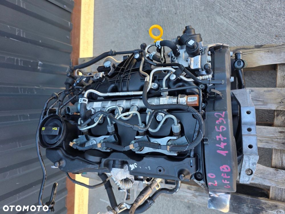 SILNIK KOMPLETNY AUDI VW SEAT SKODA 2.0 TDI CFF CFFB 147532 KM ORYGINAŁ !*3 - 13