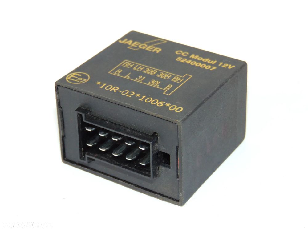 Moduł przekaźnik sterownik świateł Jaeger haka holowniczego przyczepy 52400007 *10R-02*1006*00 VW Volkswagen Skoda Seat Audi Mercedes Volvo Opel Ford Renault - 7
