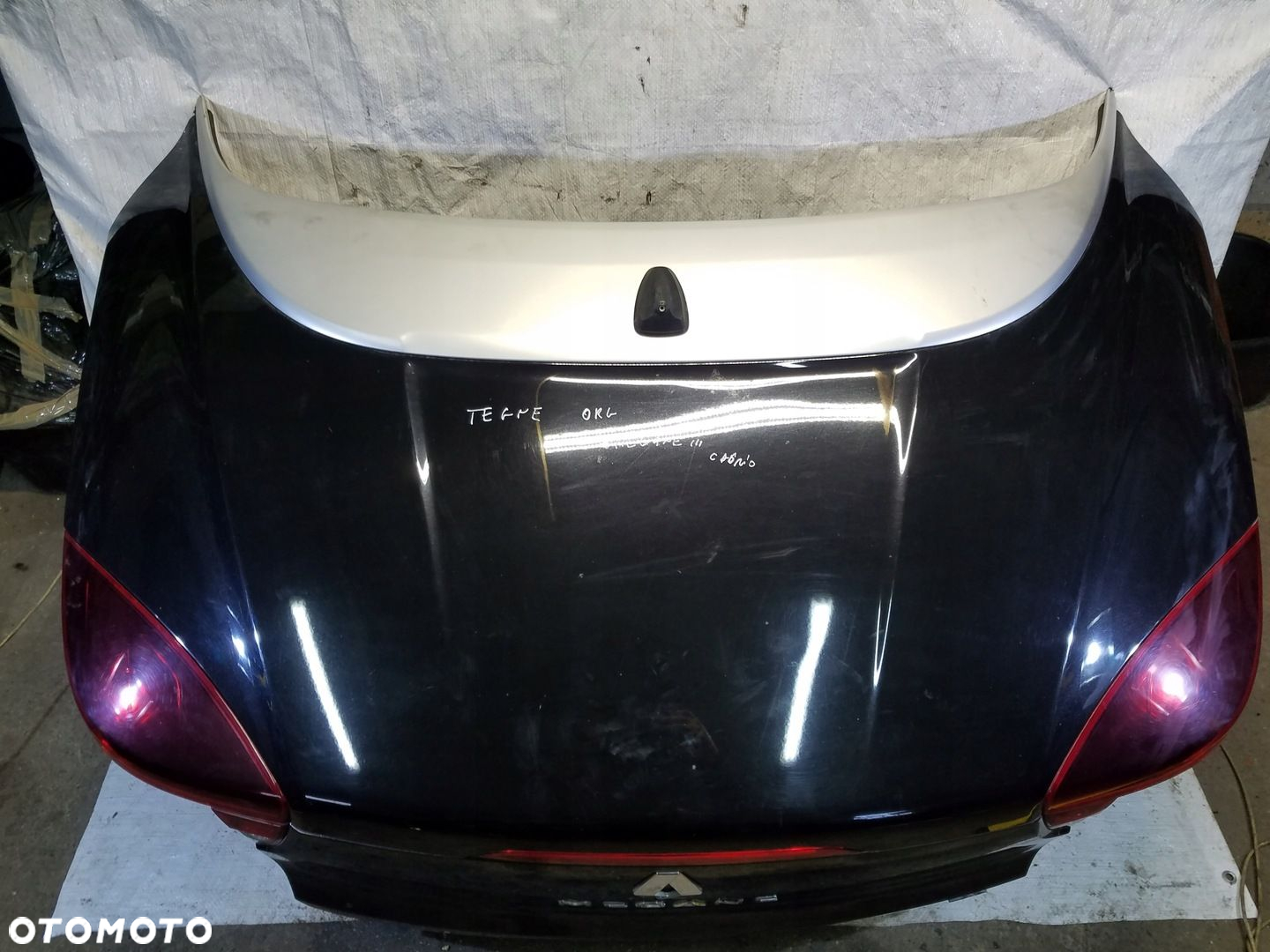 KLAPA BAGAŻNIKA TYŁ RENAULT MEGANE III CABRIO CC KOD TEGNE - 2