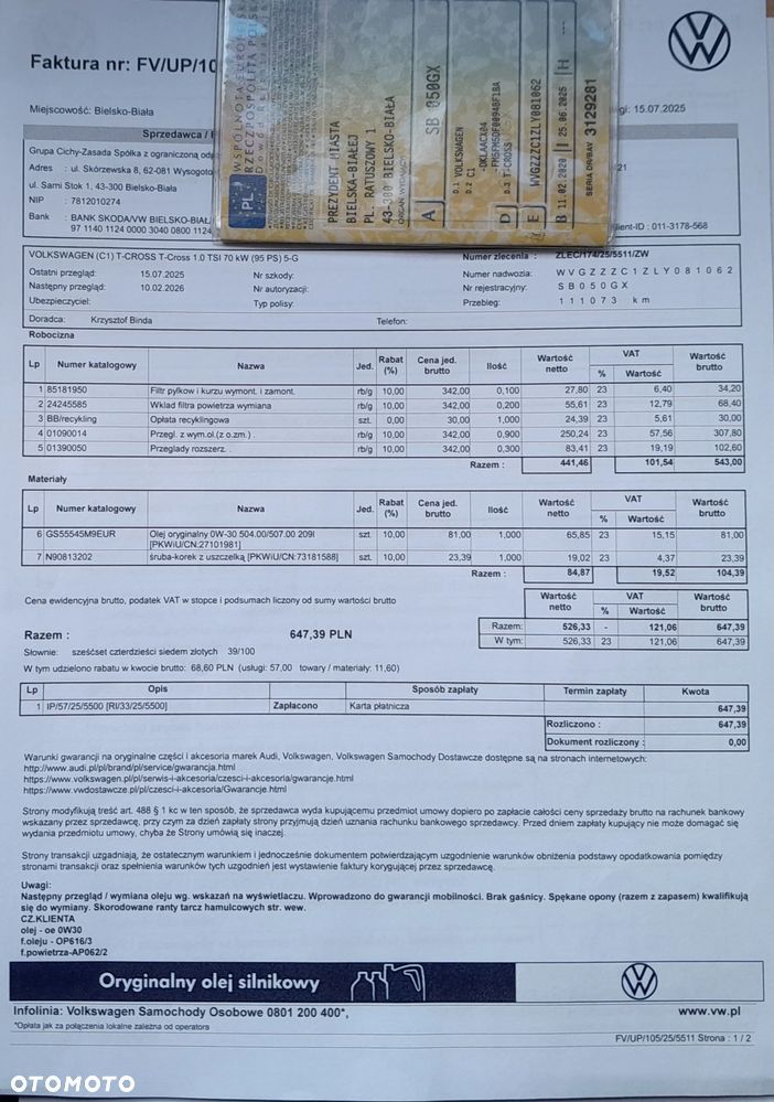 Volkswagen T-Cross 1.0 TSI Active - 13