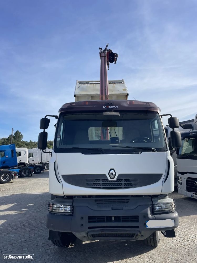 Renault Kerax 370 Dxi - 6x4 - Basculante C/ Grua - 2