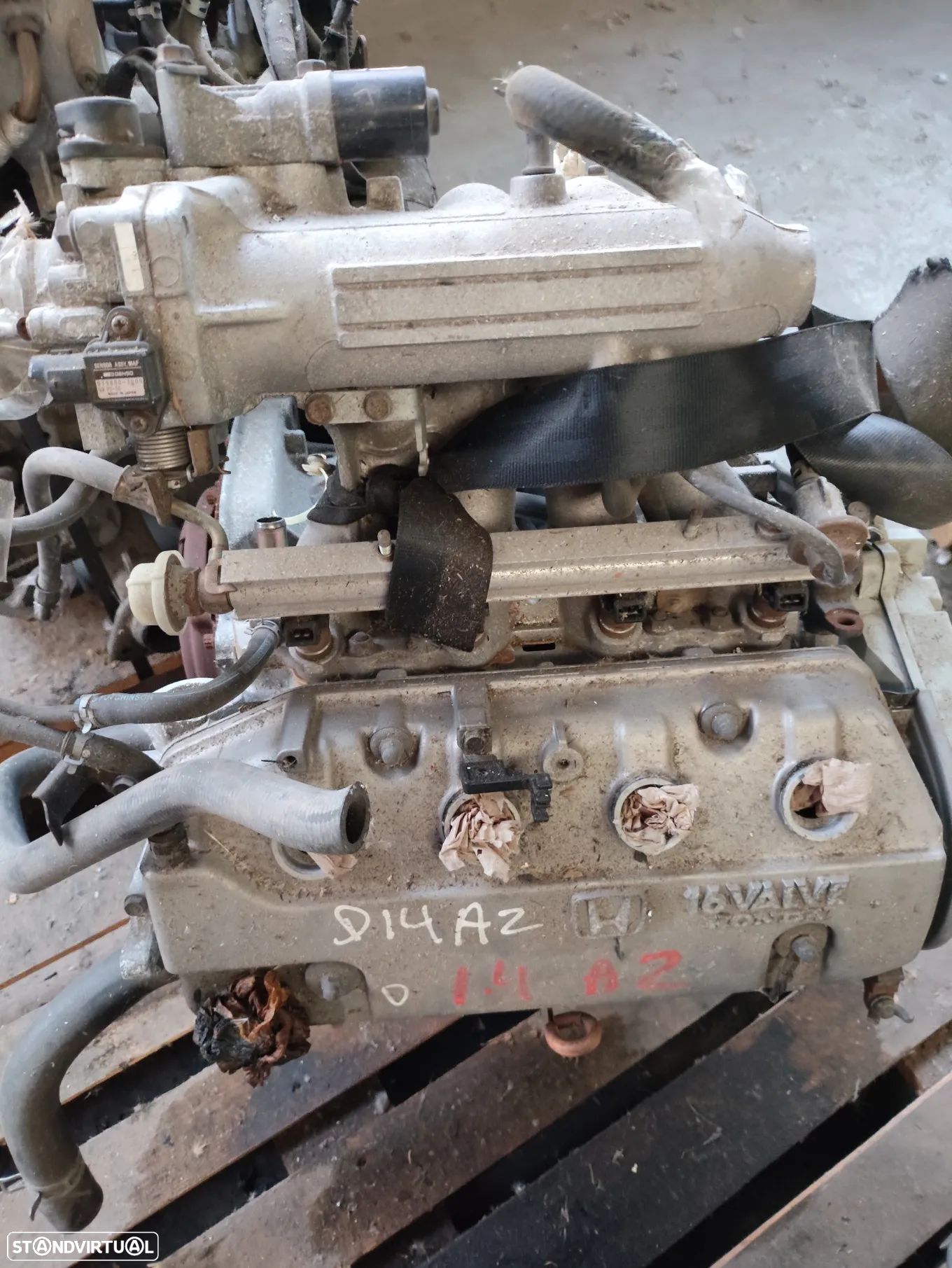 Motor Honda Civic 1.4i16V 90Cv 1995-2001 Ref: D14A2 - 1