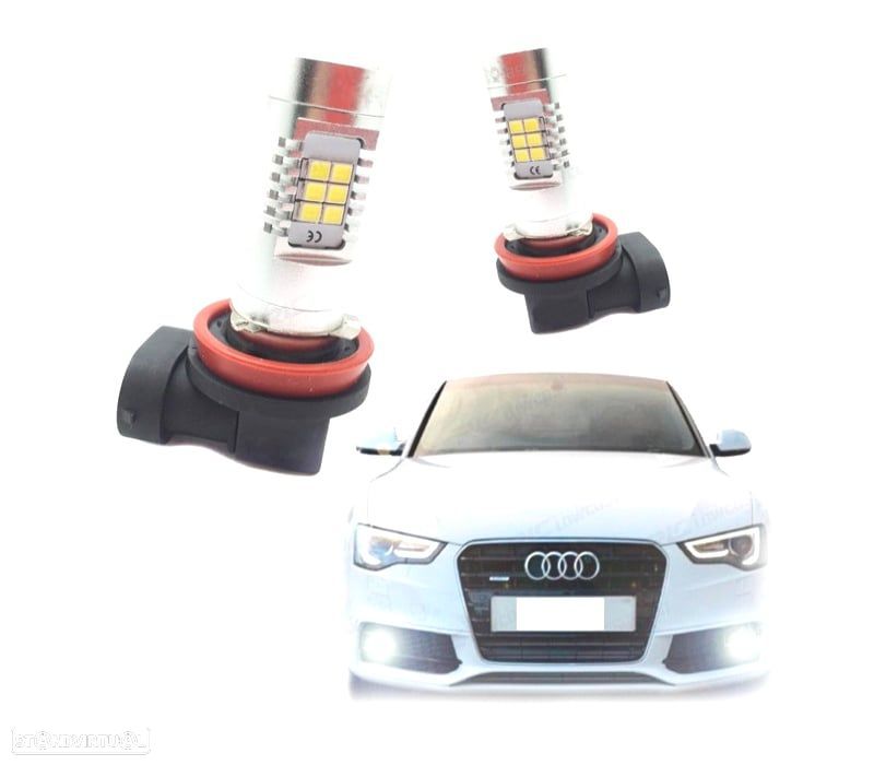KIT DE LUZES DE NEVOEIRO LED H11 60 WATTS CANBUS - 1
