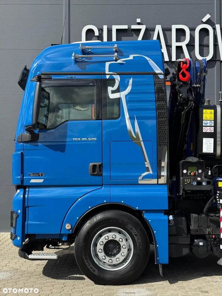 MAN MAN TGX 26.520 // E6 // Klimatyzacja / PLATFORMA Z ŻURAWIEM PM 23P // dźwig, pomoc drogowa, crane, kran // Świeżo sprowadzony z Niemiec - 25