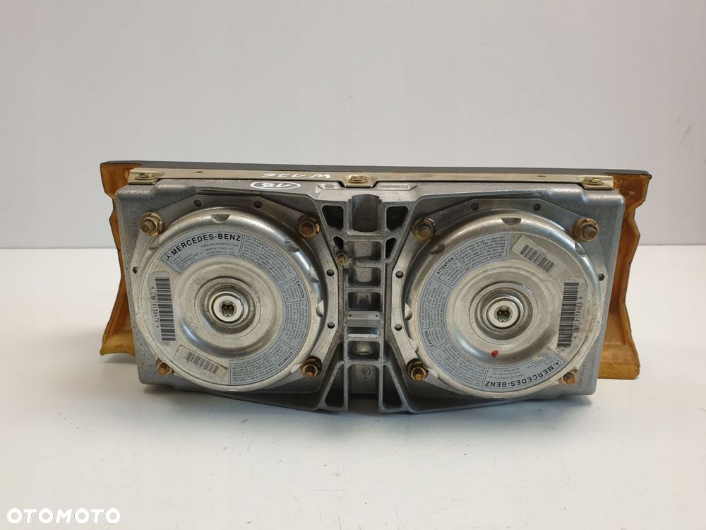 PODUSZKA POWIETRZNA PASAŻERA Mercedes W126 SEC Z90T015047B Z90T0150463 - 4