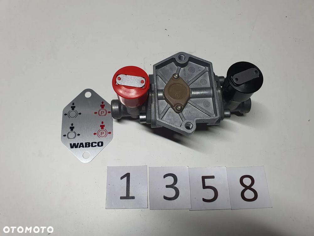 Zawór luzujący naczepy, zawór szybkiego odpowietrzania, WABCO 9630010517 - 5