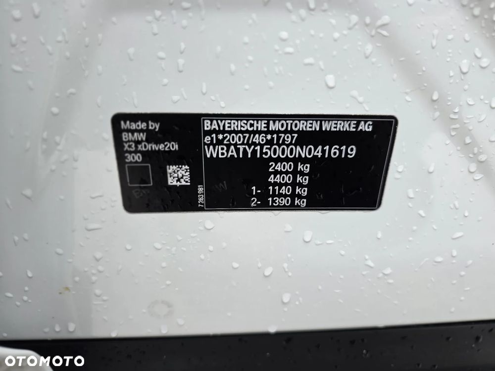 BMW X3 xDrive20i GPF xLine sport - 40