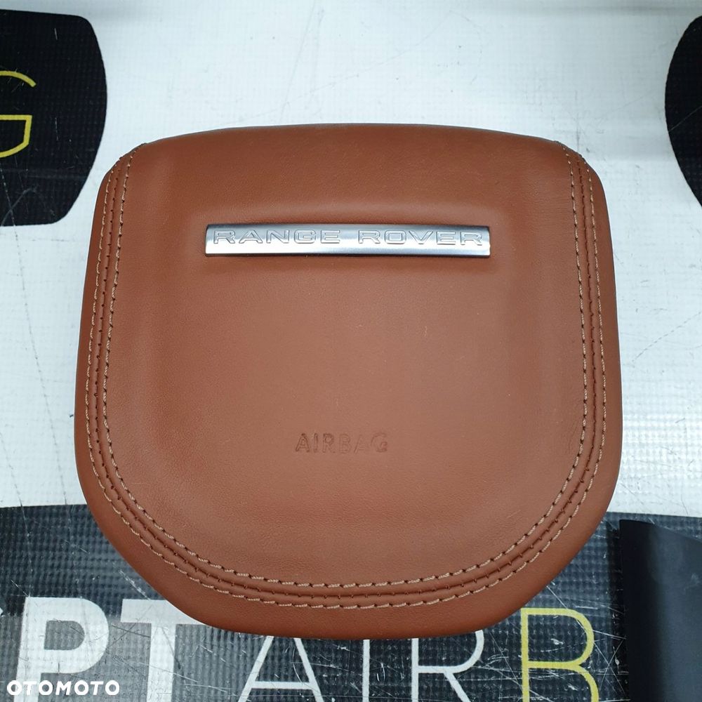 RANGE ROVER DESKA ROZDZIELCZA KONSOLA KOKPIT PULPIT PODUSZKI AIRBAG AIR BAG PASY KIT SET - 7