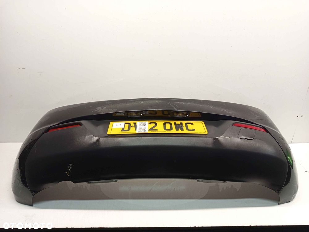 ^ ZDERZAK TYŁ TYLNY OPEL ASTRA J 4 IV GTC Z22C CZARNY PDC CZUJNIKI - 1