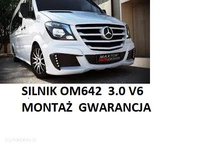 Silnik Mercedes Sprinter 3.0 V6 OM642 OPCJA MONTAŻU - 1