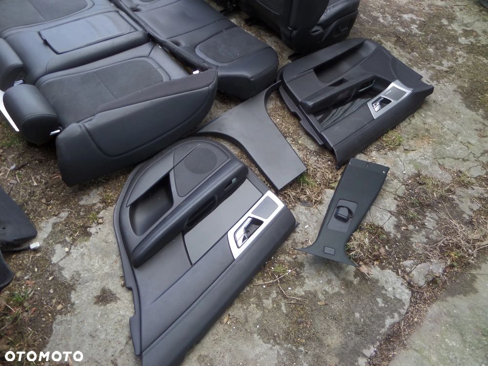 11976 Fotele kanapa boczki plastiki bagaznik Jaguar XF X250 Lift - 12