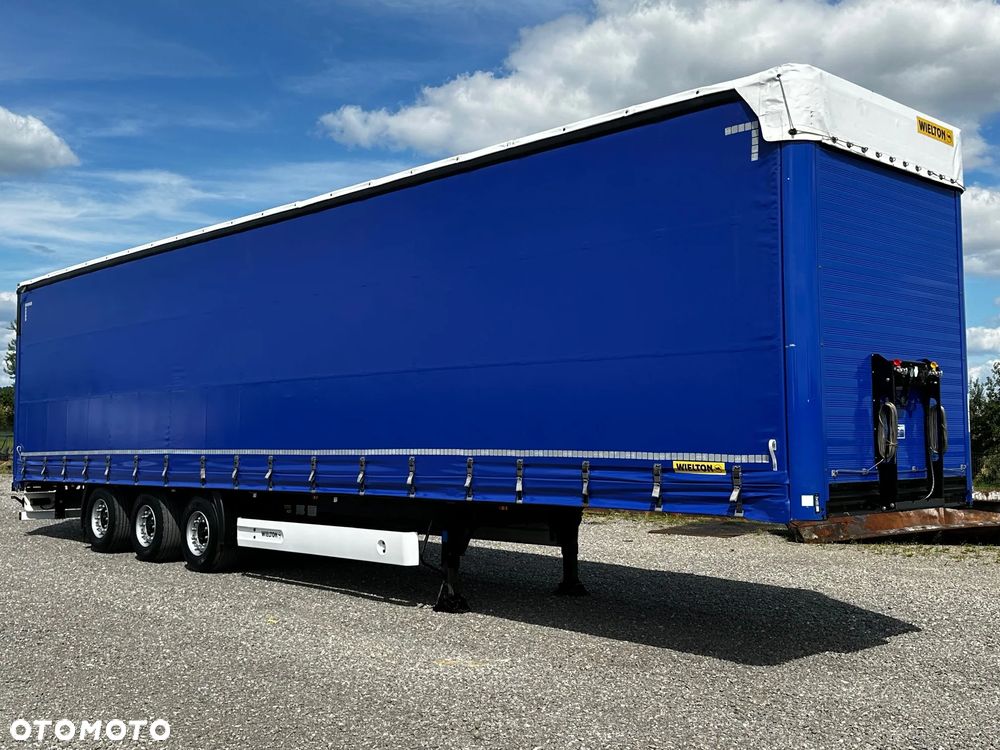 Wielton NACZEPA FIRANKA / MEGA / LOWDECK / OŚ PODNOSZONA / - 2