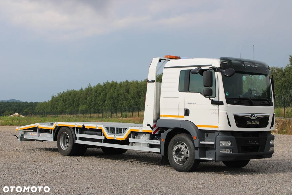 MAN TGM 18.320 Laweta Pomoc Drogowa Najazd Nowa zabudowa Kabina sypialna spanie łóżko TGX TGS Antos TGL Atego - 5