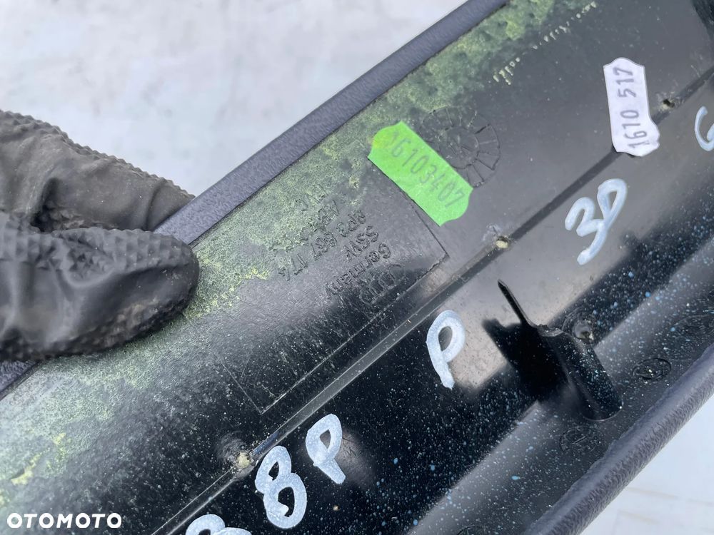 PODŁOKIETNIK PRAWY PRZÓD AUDI A3 8P 3D GRANAT NIEBIESKIE - 9