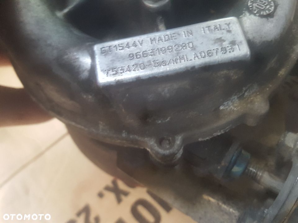 TURBINA FORD CITROEN PEUGEOT 1.6TDCI GARRETT 9663199280 IGŁA GT1544V - 1