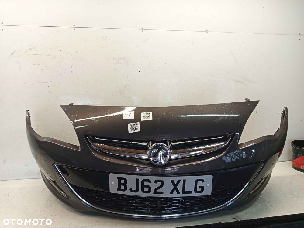 + ZDERZAK PRZÓD PRZEDNI DO OPEL ASTRA J IV 4 LIFT FL Z190 SZARY BRĄZOWY PDC CZUJNIKI HALOGENY