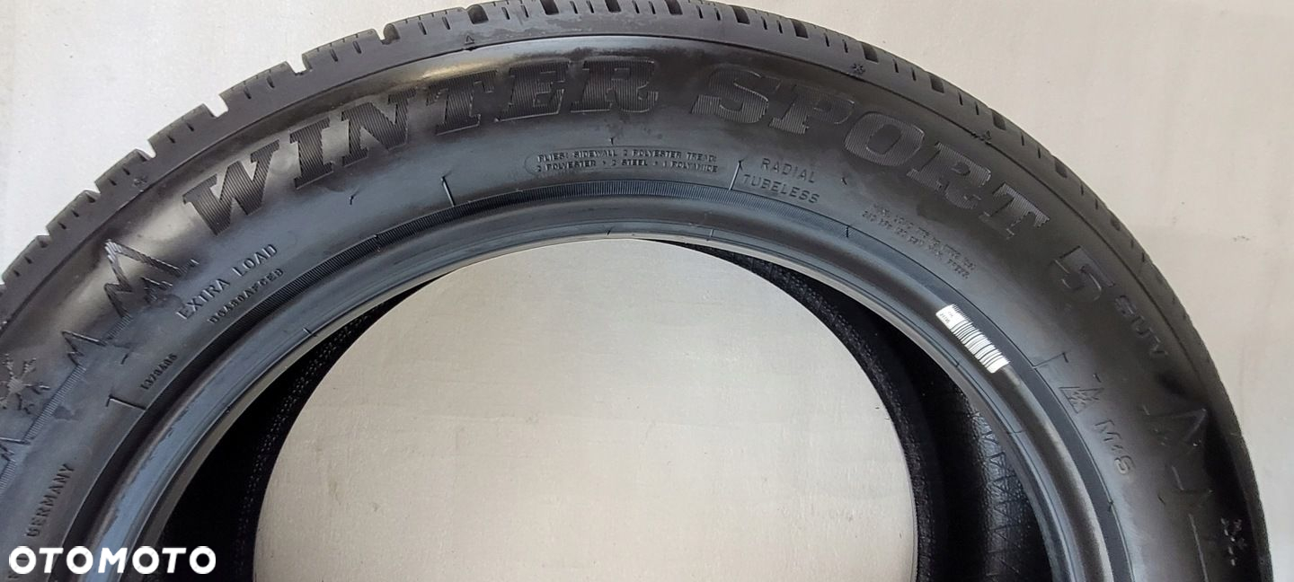 4x NOWE OPONY DUNLOP WINTER SPORT 5 SUV MS 215/55R18 215 55 R18 99V 2023 - 10