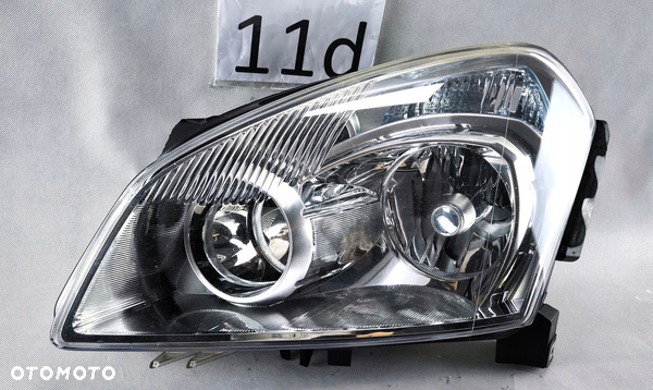 NISAN QASHQAI J10 06-10 XENON LEWY REFLEKTOR LAMPA