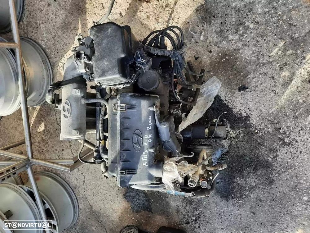 MOTOR COMPLETO HYUNDAI ATOS -G4HC - 1