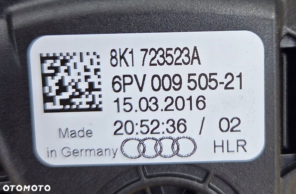 audi a4 b8 a5 8t lift stelaż pedał gazu hamulca 8k1721117 8k1723523a - 4
