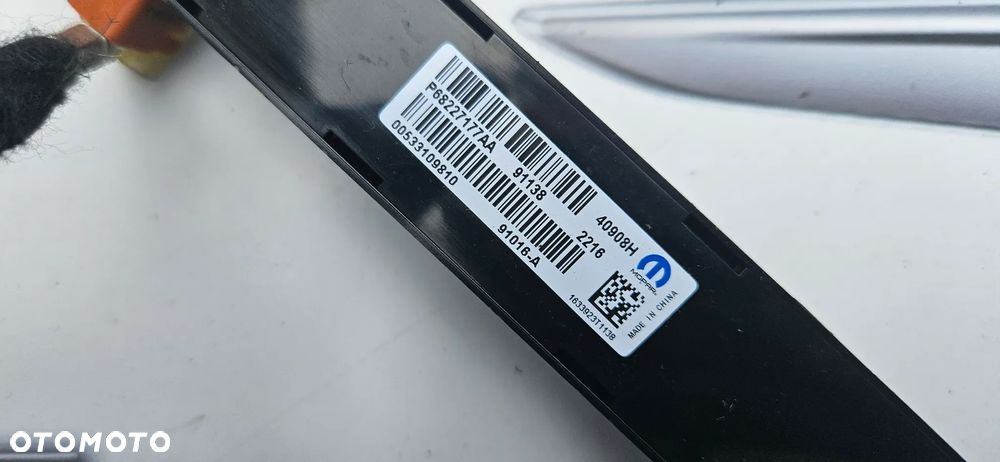 Chrysler Pacifica 2016- Wyświetlacz nawigacji Monitor Ekran Radio Moduł navi P68223456AD 68232026AK - 14