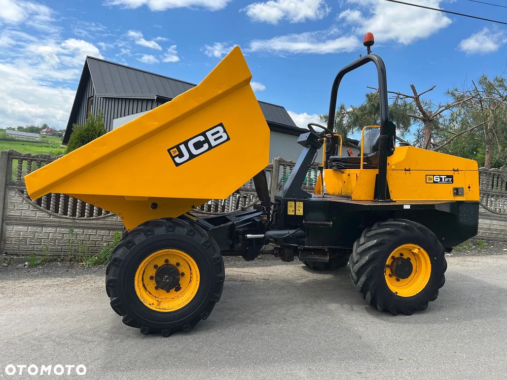 JCB Wozidło Budowlane | JCB 6T FT | 6 Ton | Prosty Wysyp | 4x4 | 6000 kG | Stan IDEALNY | 2300 MTH | - 1
