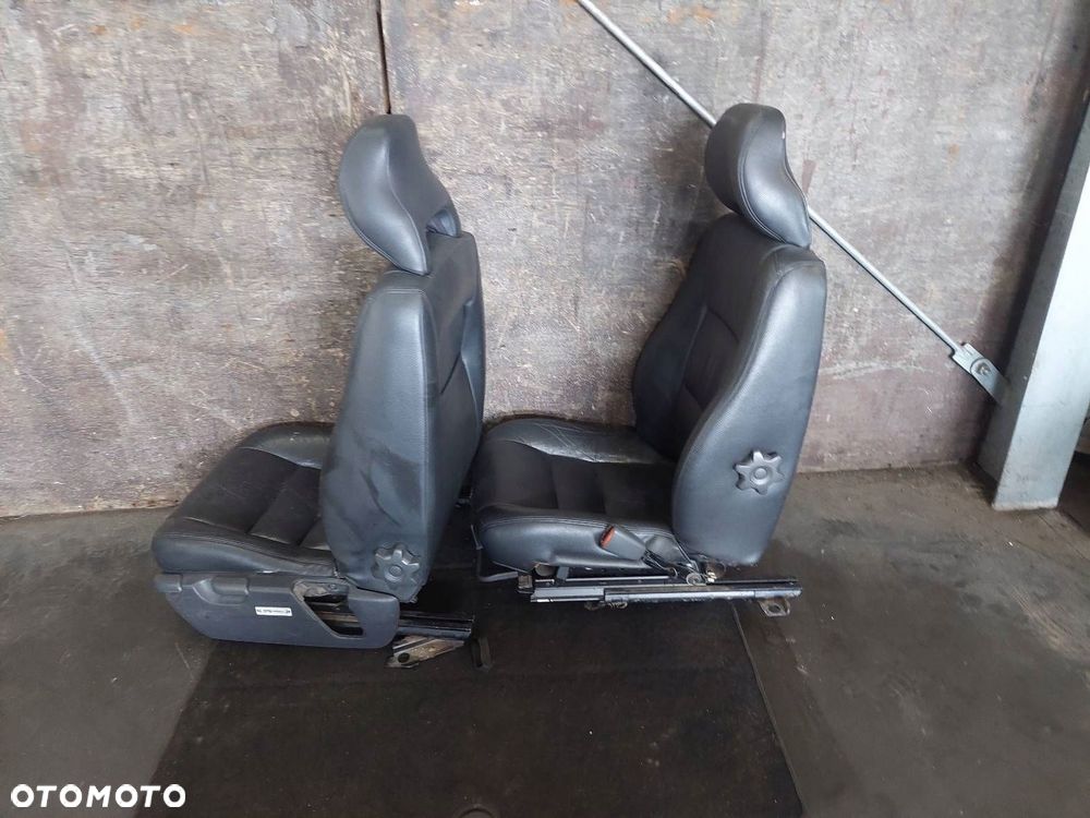 KOMPLET FOTELI LEWY PRAWY PRZÓD KANAPA TYŁ BOCZKI VOLVO V40 I SKÓRA - 10