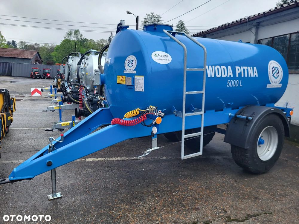 Inny MEPROZET PW 1/5 5000 literów wóz do wody pitnej atest PZH - 6