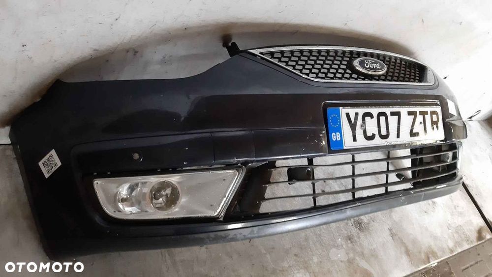 $ ZDERZAK PRZÓD PRZEDNI DO FORD GALAXY MK2 PDC HALOGENY CZARNY - 4