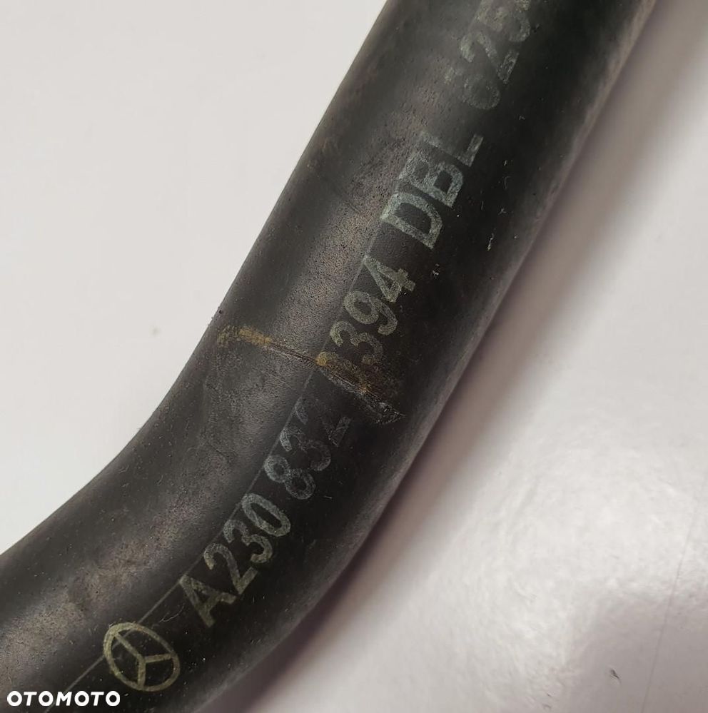 WĄŻ RURA WODY MERCEDES SL R230 3.7 V6 A2308320394 - 2