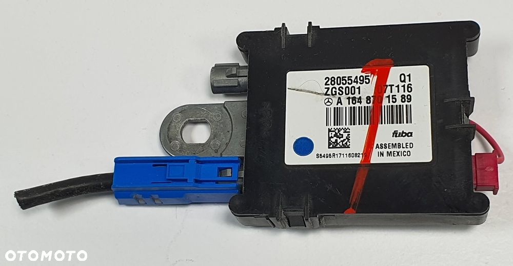 WZMACNIACZ ANTENY MERCEDES ML W164 A1648701589 - 1