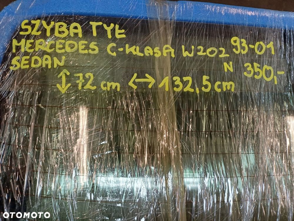 szyba tył tylnia mercedes-benz c-klasa w202 sedan 93-01 - 16