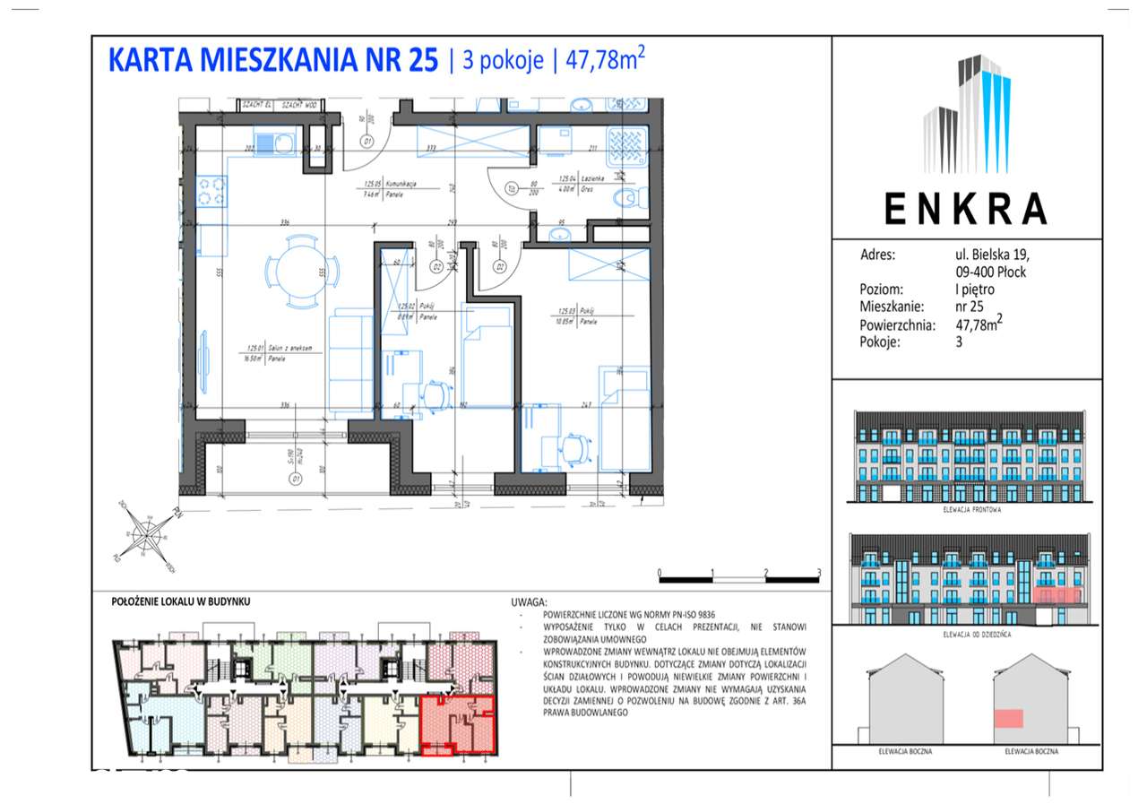 NOWE MIESZKANIE- 47,78M2