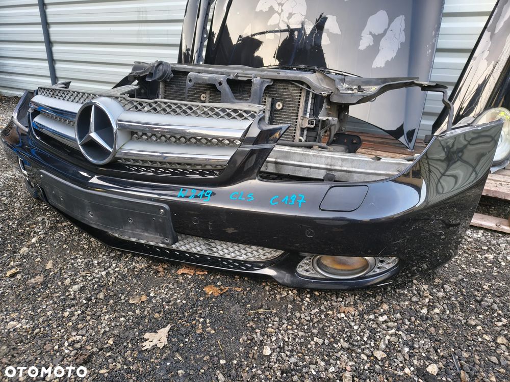 Kompletny przód w219 CLS 197 lakier maska błotniki lampy pas przedni zderzak grill RADOM - 2