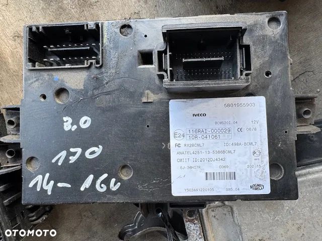 Moduł BCM sterownik body komputer Iveco Daily 3.0 14-16 r. 5801955903 - 1