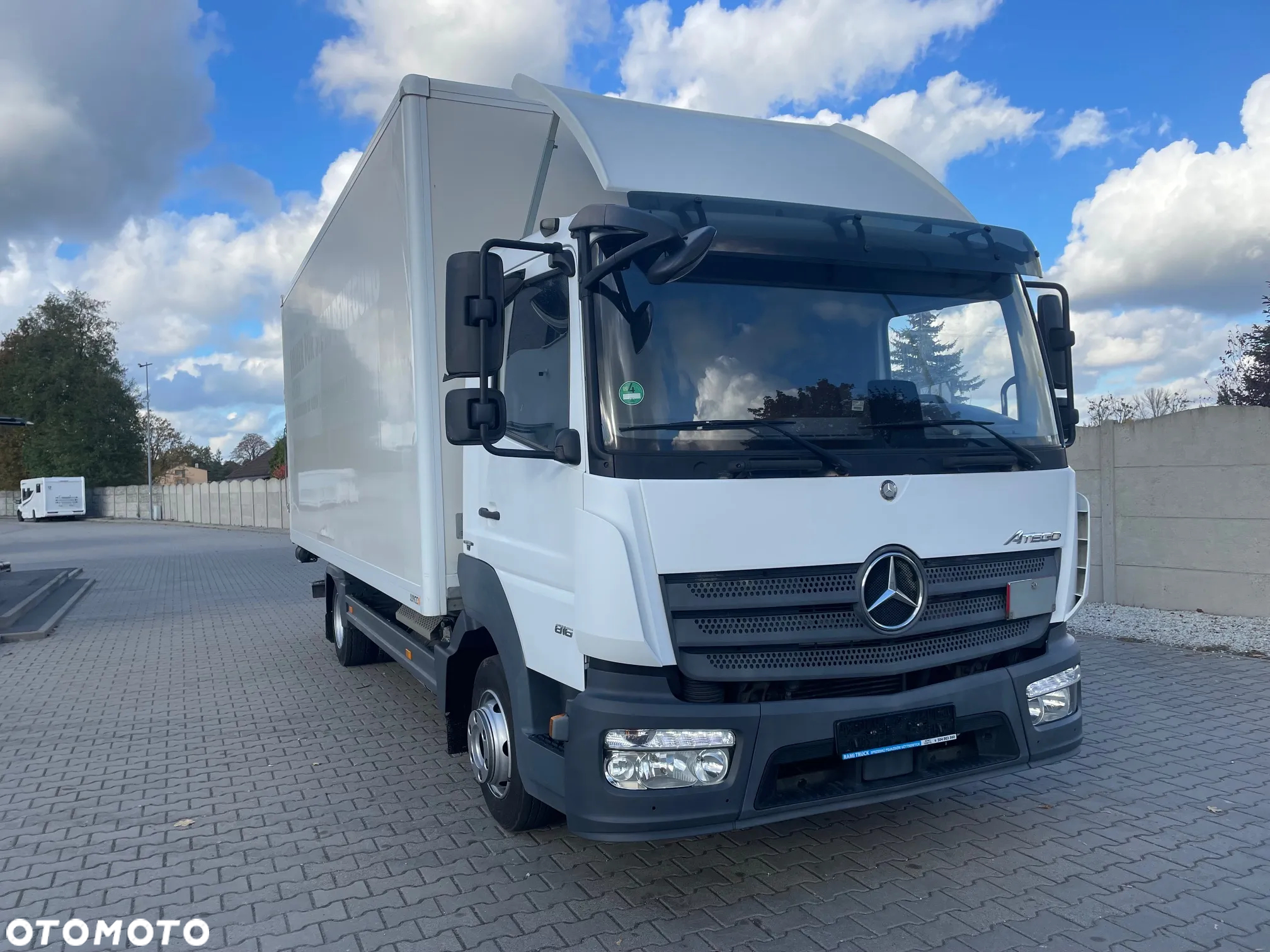 Mercedes-Benz ATEGO 816, 15 euro palet, ładownośc 3,2 tony! - 3