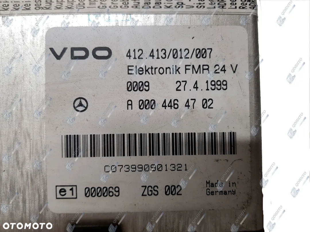 STEROWNIK MODUŁ FMR ACTROS ATEGO A0004464702 - 2
