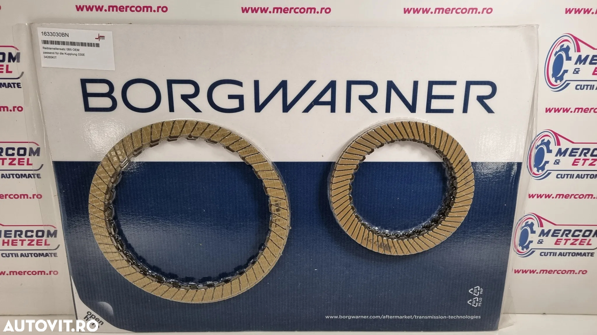 Kit Discuri Frictiune Placi AMBREIAJ / DSG STRONIC 0B5 DL501 / AUDI A4 B8 QUATTRO / A6 C7 QUATTRO / Q5 QUATTRO/ A6 ALLROAD / 2010+ - 5