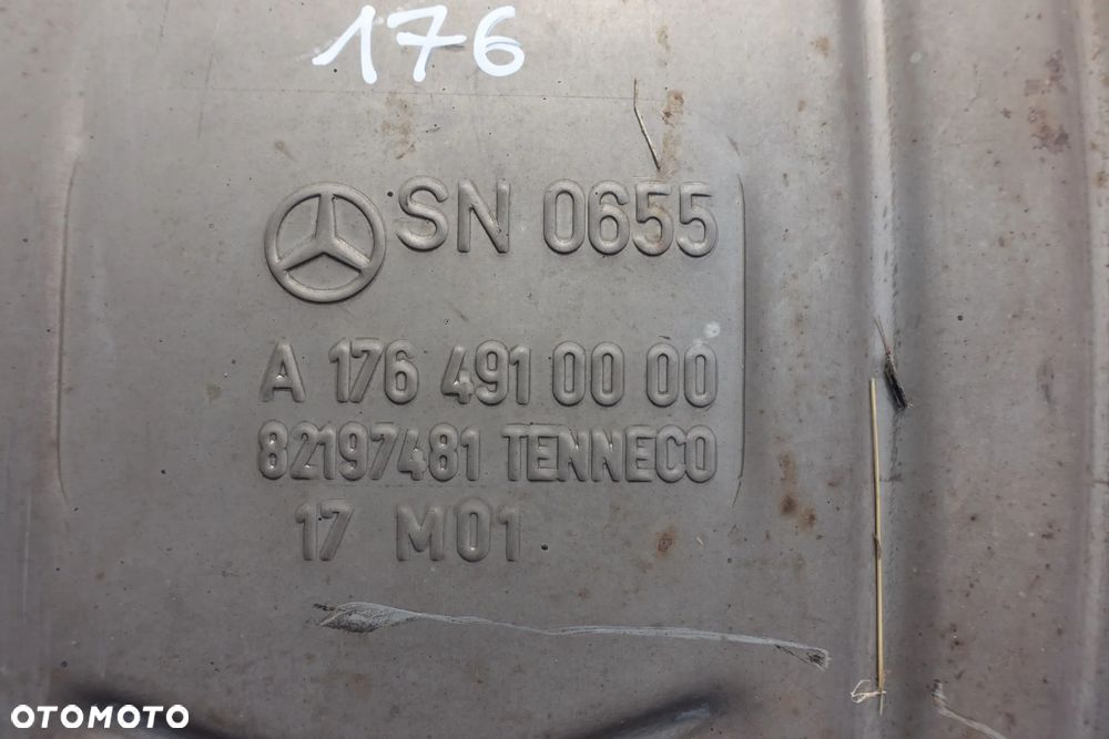 TŁUMIK KOŃCOWY MERCEDES W176 1.6 CGI A1764910000 - 3