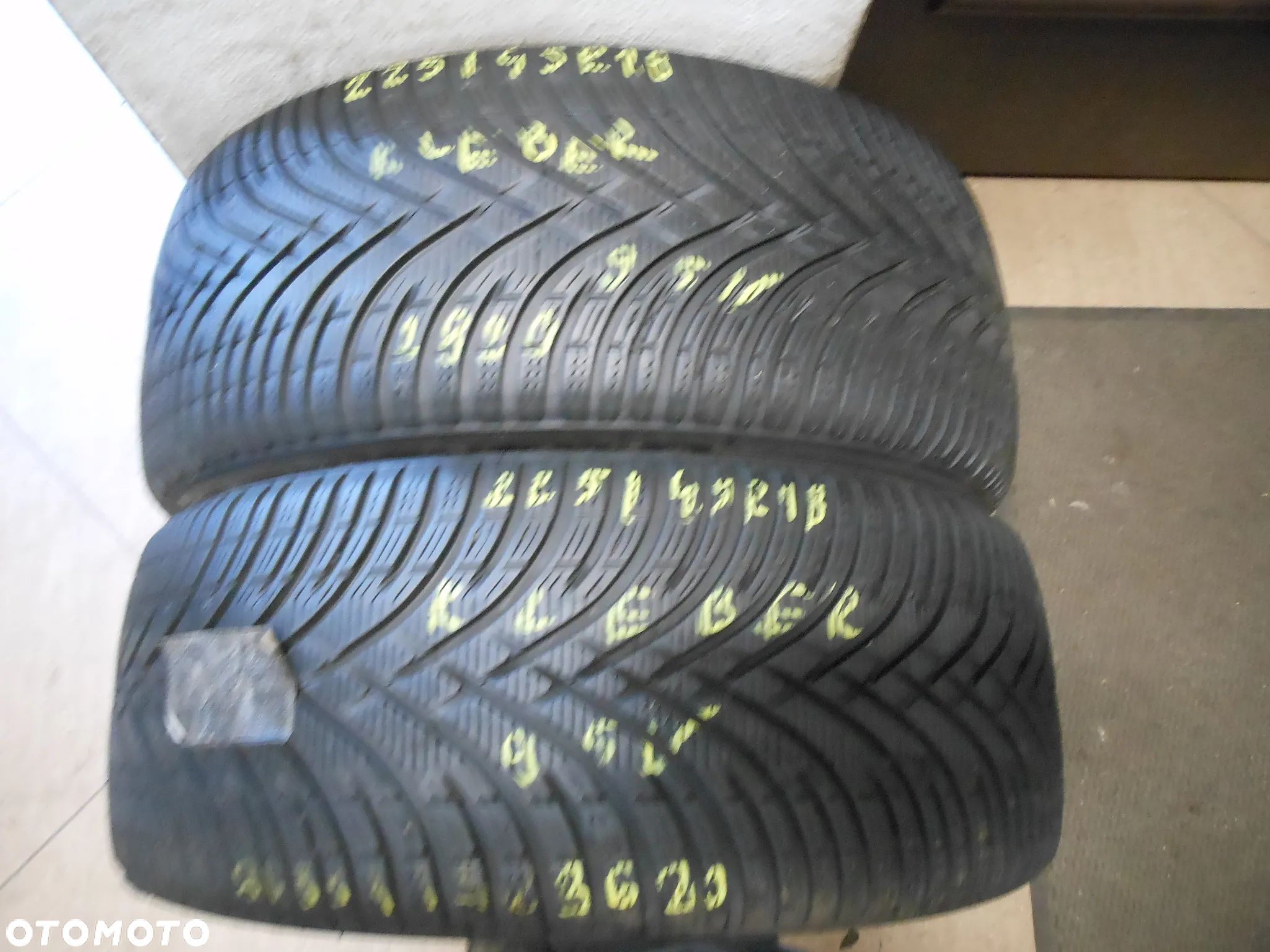 Opony 225/45r18 kleber krisalp hp3 7mm zima para - 1