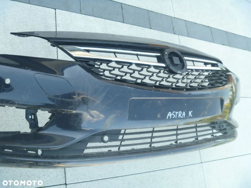 OPEL ASTRA K V ZDERZAK PRZEDNI ATRAPA KRATKA ORYGINAŁ 4 PDC - 4