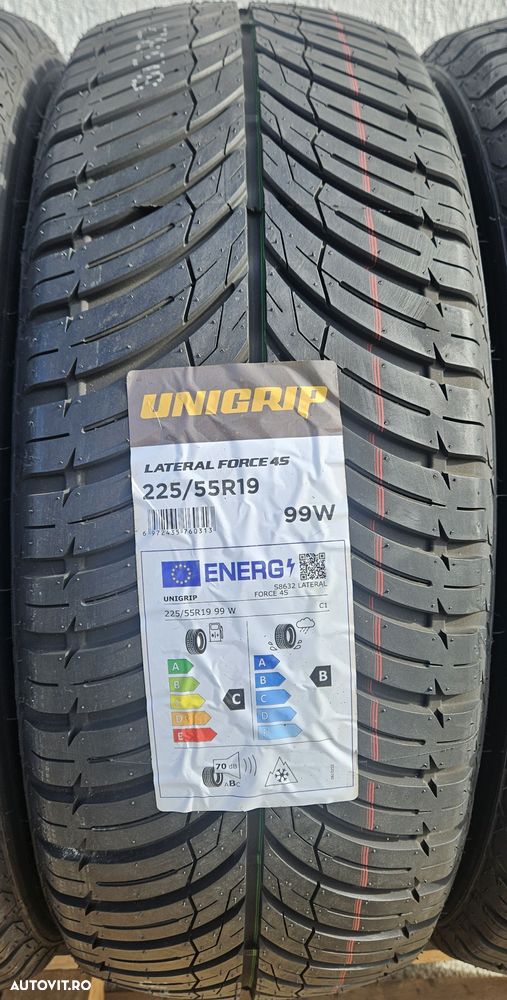 225/55 R19 , 99W, UNIGRIP Lateral Force 4S, Anvelope all season M+S - 3