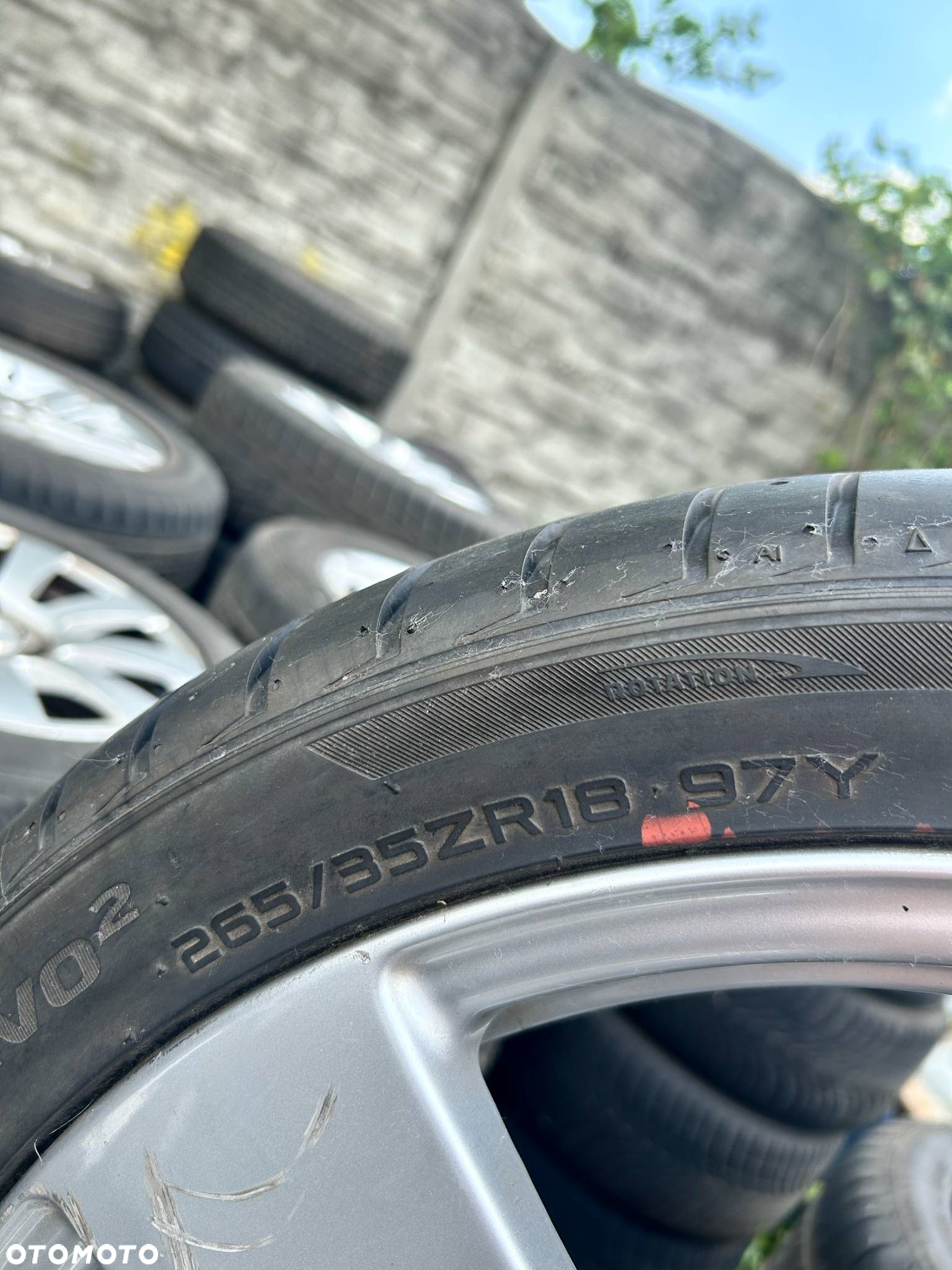 Koła kompletne lato letnie Mercedes 9Jx18H2 ET54 18 cali 265/35 ZR18 - 4