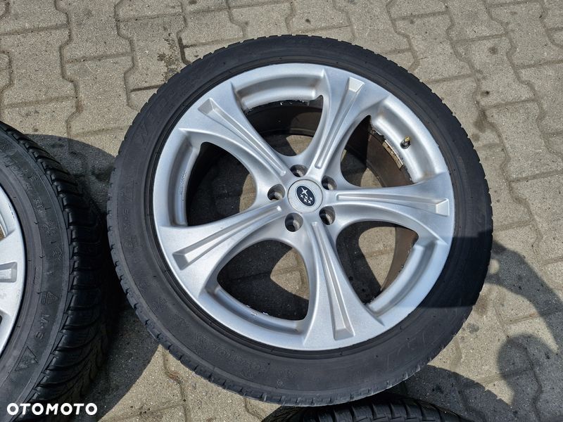 SUBARU LEGACY 5 V FELGI ALUMINIOWE ALUFELGI 18'' CALI 5x100 8JX18 ET35 - 5