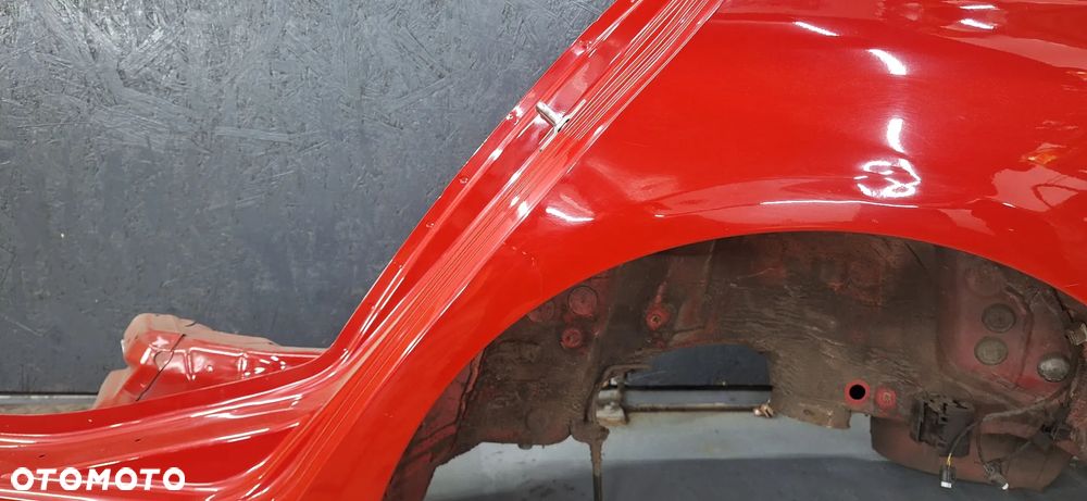 BMW 3 F30 ĆWIARTKA LEWA TYLNA A75 MELBOURNE RED CZERWONA ĆWIARA BŁOTNIK LEWY TYŁ SŁUPEK POSZYCIE - 3