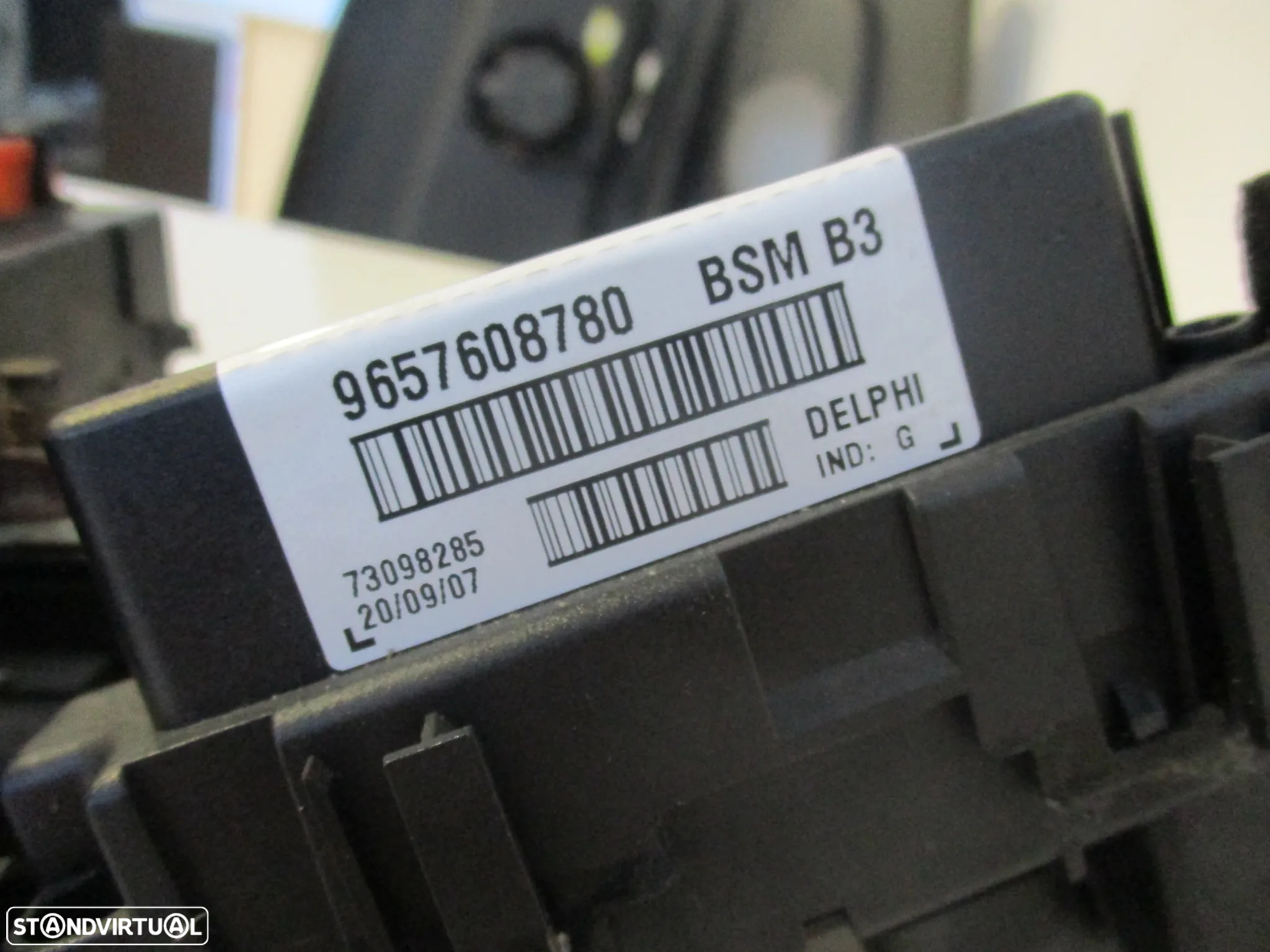 BSM B5/B3 caixa de fusíveis Peugeot 206 - 5