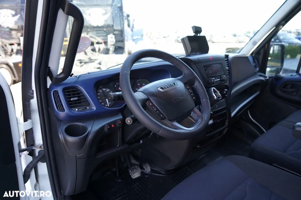Iveco DAILY 50-180 / CONTAINER 5.5 M / HI-MATIC / ELEVATOR 750 KG / DUBLU / CAMERĂ VEDERE SPATE / GVWR: 5.200 KG / 2019 / IMPORTAT - 21