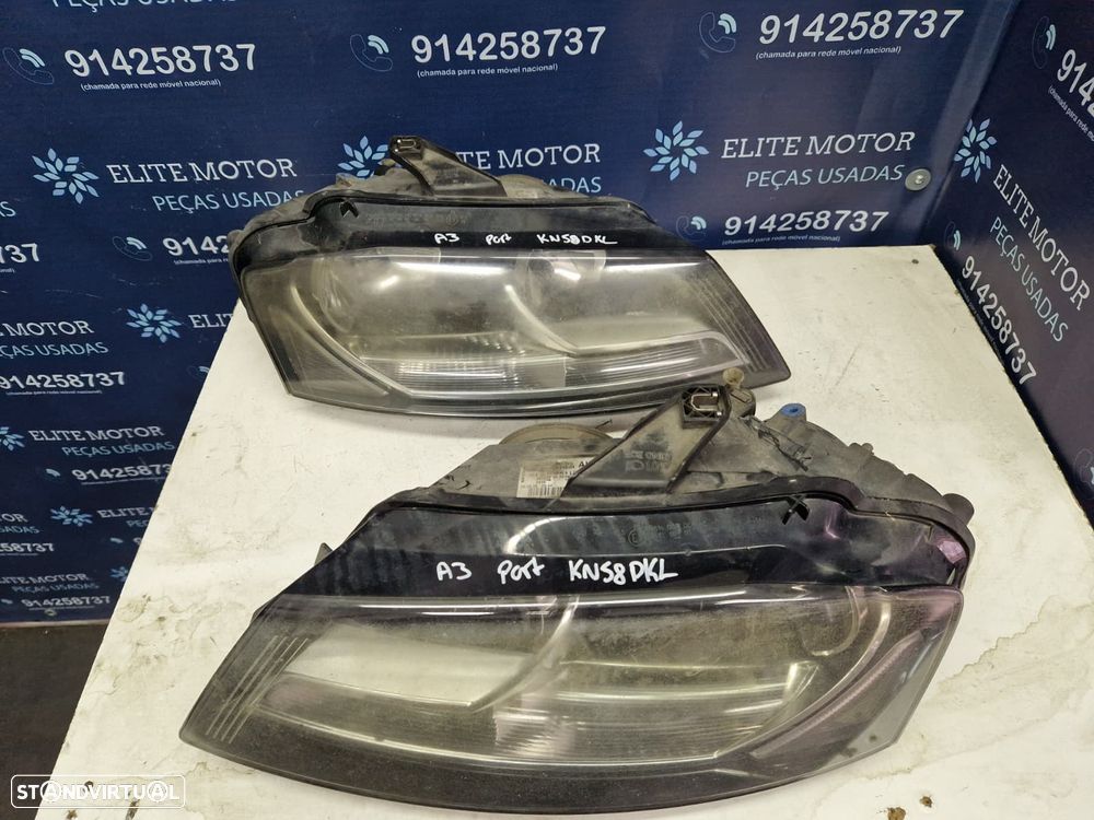 Farois oticas usados AUDI A3 8P3 8P FASE 3 - 2