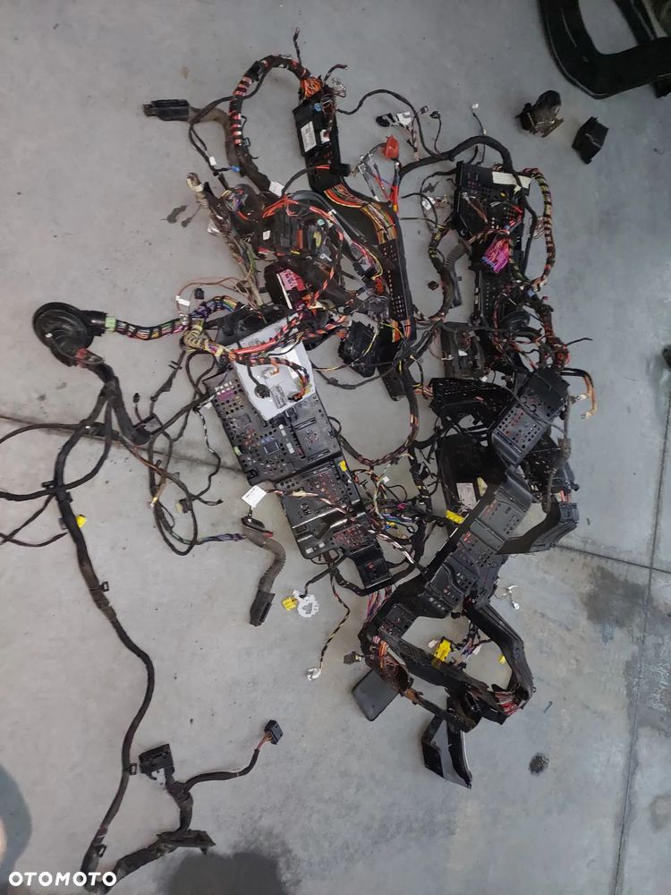 Mercedes GLC W253 2,2 CDI instalacja wnętrza kabiny kompletna