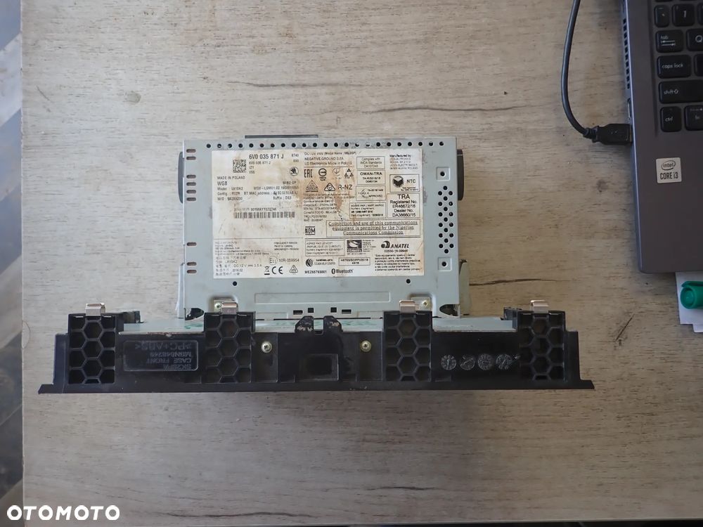 SKODA FABIA III RADIO NAVIGACJA 6V003571J - 3